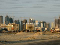 Grandiose construction in Dubai Marina